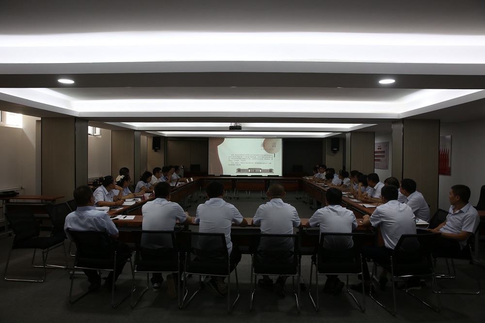 山西省節(jié)能中心有限公司黨支部開展“筑牢理想信念，嚴(yán)守紀(jì)律規(guī)矩”慶七一主題黨課